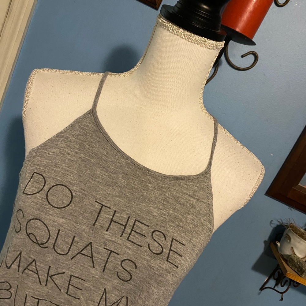 Body Rags, Gray, Graphic, Tank Top - Picture 2 of 7
